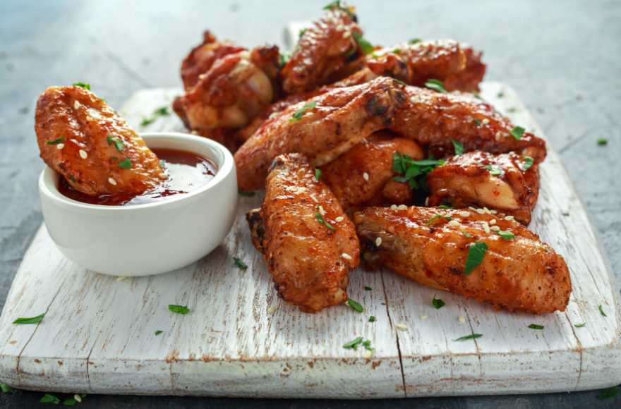 Mango Chicken Wings