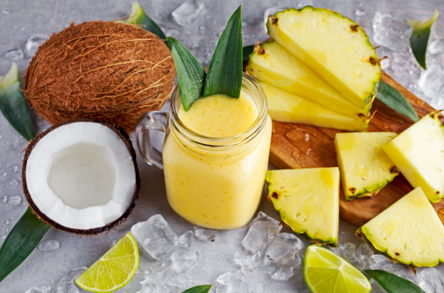 Pineapple Coconut Smoothie