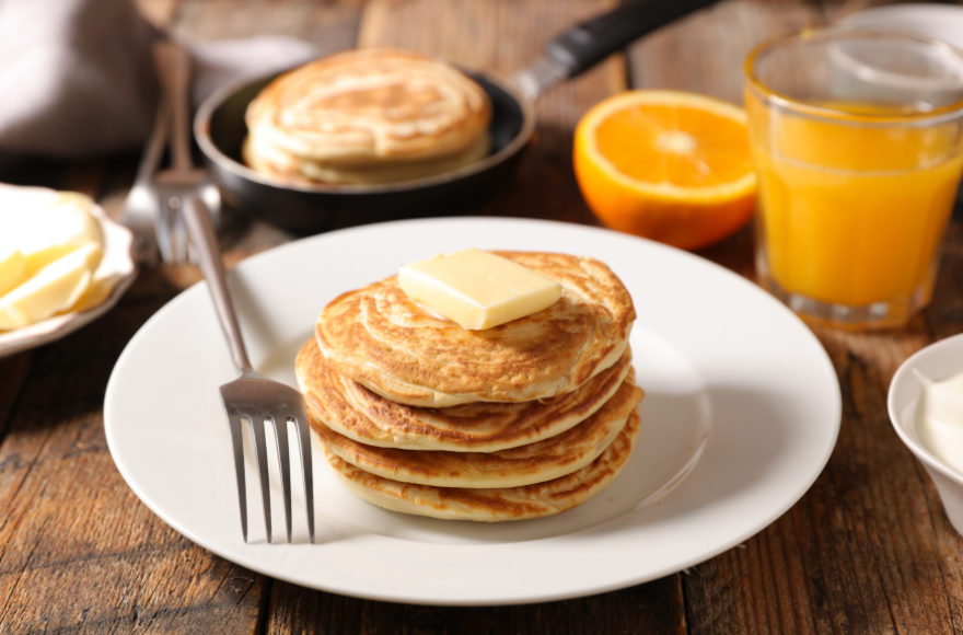 Ricotta Citrus Pancakes